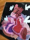 Image of Kinger & Queenie Sticker and print