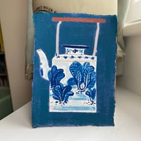 Image 1 of Teapot with lettuces 