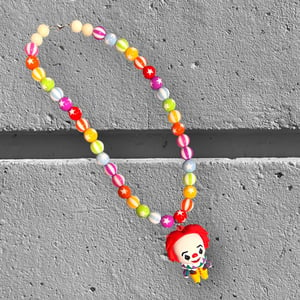 Chunky Clown Necklace 