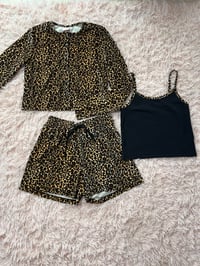 Image 1 of Leopard Print Set.