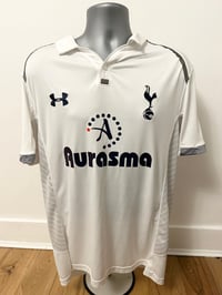 Image 2 of Tottenham Hotspur “DEMPSEY 2” 2012/13 Home Shirt + PL patches (XL)