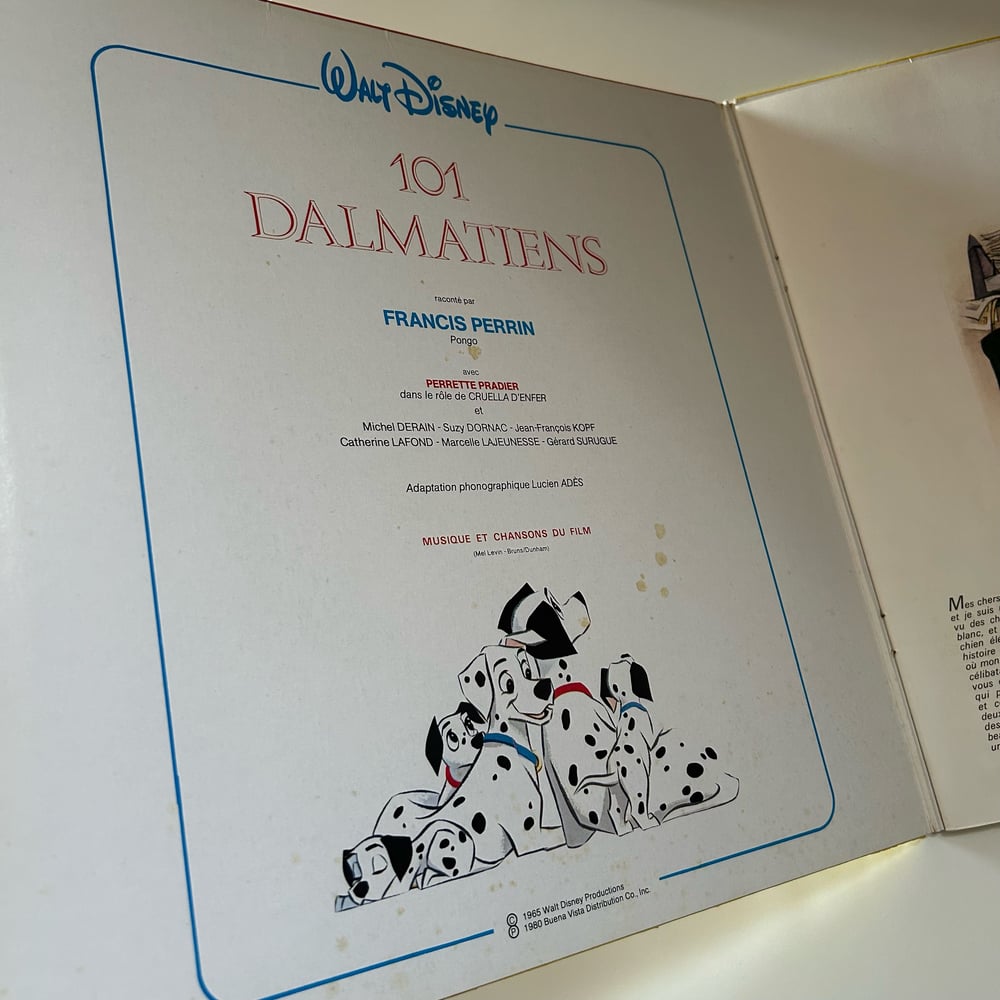 Image of 33T LIVRE DISNEY (LES 101 DALMATIENS)