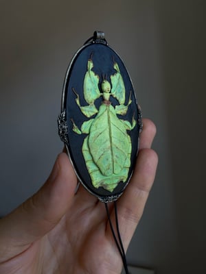 Leaf Insect Pendant 1