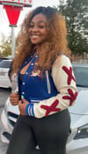 Dove Varsity Jacket 🕊 Women Blue