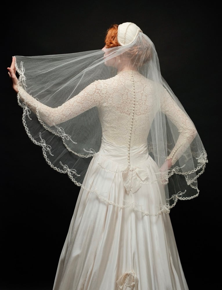 1950s Bow Veil | Estelle Amore