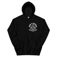 Image 1 of Don't Stress White Print Hoodie 