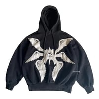 American Vintage High Street Eye Embroidered Men/Women Casual Streetwear Hoodie