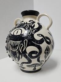 Image 2 of Vase 12 - Adventure awaits! Beholder & displacer beast