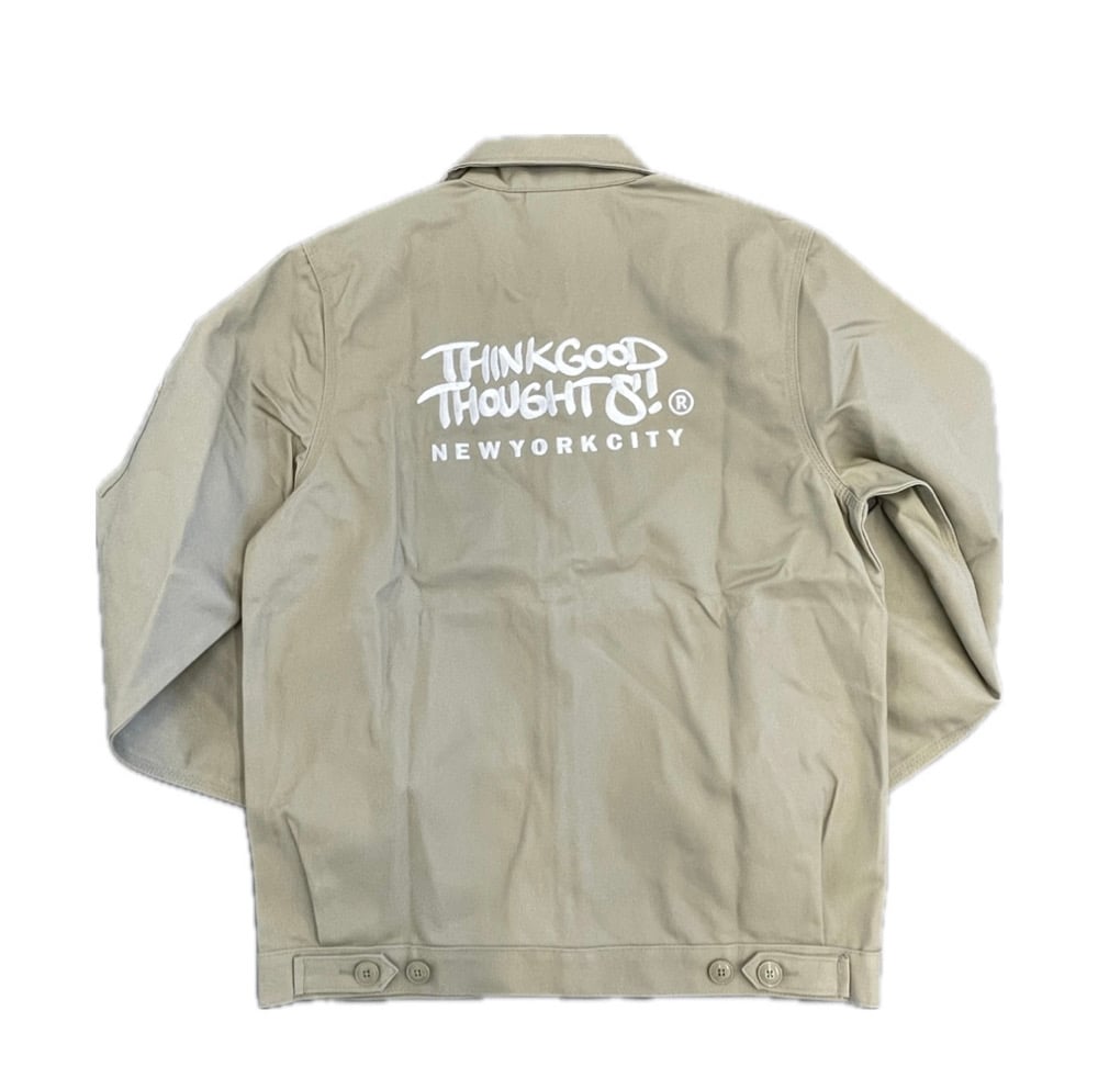 Image of Original Logo Dickies Work Jacket - Khaki