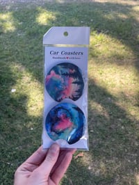 Sunset Car Coasters