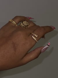 Image 1 of Nail’d It Adjustable Ring