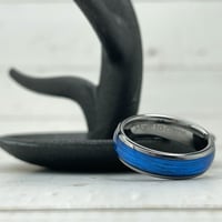 Image 3 of Loki Odinson Laufeyson Tesseract || Tungsten Carbide Ring