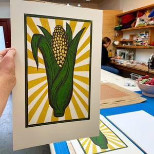 Image of CORN ON THE COB poster