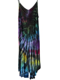 Image 5 of L Woven Wide-Leg Jumpsuit with Pockets in Rock-n-Roll Tie Dye 