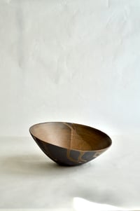 Image 1 of Raw Black Stoneware Serving Bowl