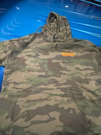 Image 5 of Camo monster logo hoodie