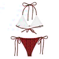 Image 2 of All-over print RYS string bikini