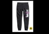 Jogger pants white and pink