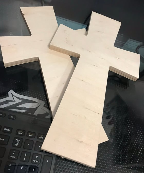 Image of 10” Wood Cross