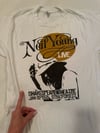 vintage Neil Young concert tour tee
