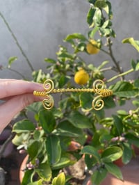 Image 1 of Gold Braided Bracelet 