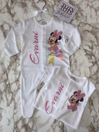 Image 8 of Minnie Mouse Sleepsuit