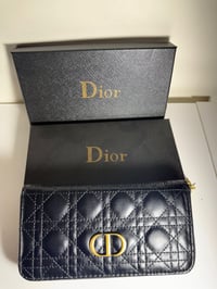 Dior Faux Black Leather 