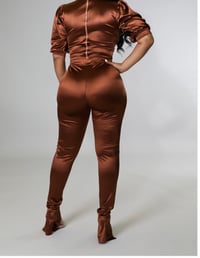 Image 2 of 🌸MAN DOWN SILK BODYSUIT PANT🌸 SET