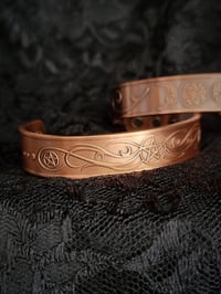Image 3 of Copper Magnetic Cuff Bracelet