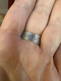 Image 6 of Kelsey Jimmie Turquoise tufa cast ring 