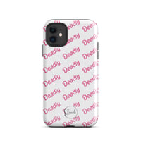 Image 1 of Tough Case for iPhone® "Deadly Barbz (White)"