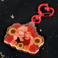 Image 5 of BakuDeku & KiriBaku Rainbow Acrylic Keychains