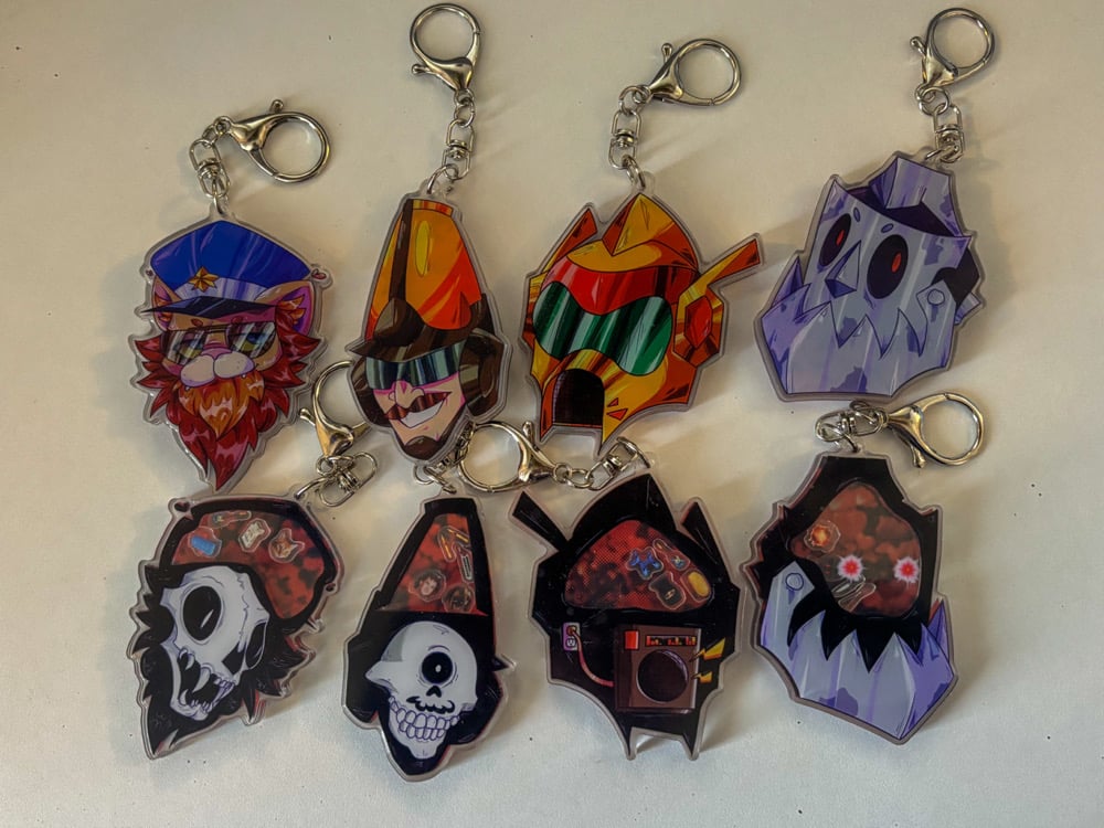 Image of Doctor Sung TWRP Shaker Keychain