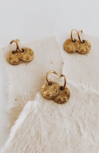 Image 1 of Gold celestial earrings 