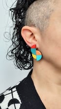 Pendientes Jump Retro círculos