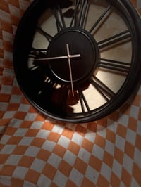 Image 10 of Brown Hide Clock 