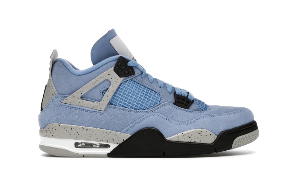 Image of Jordan 4 "University Blue"