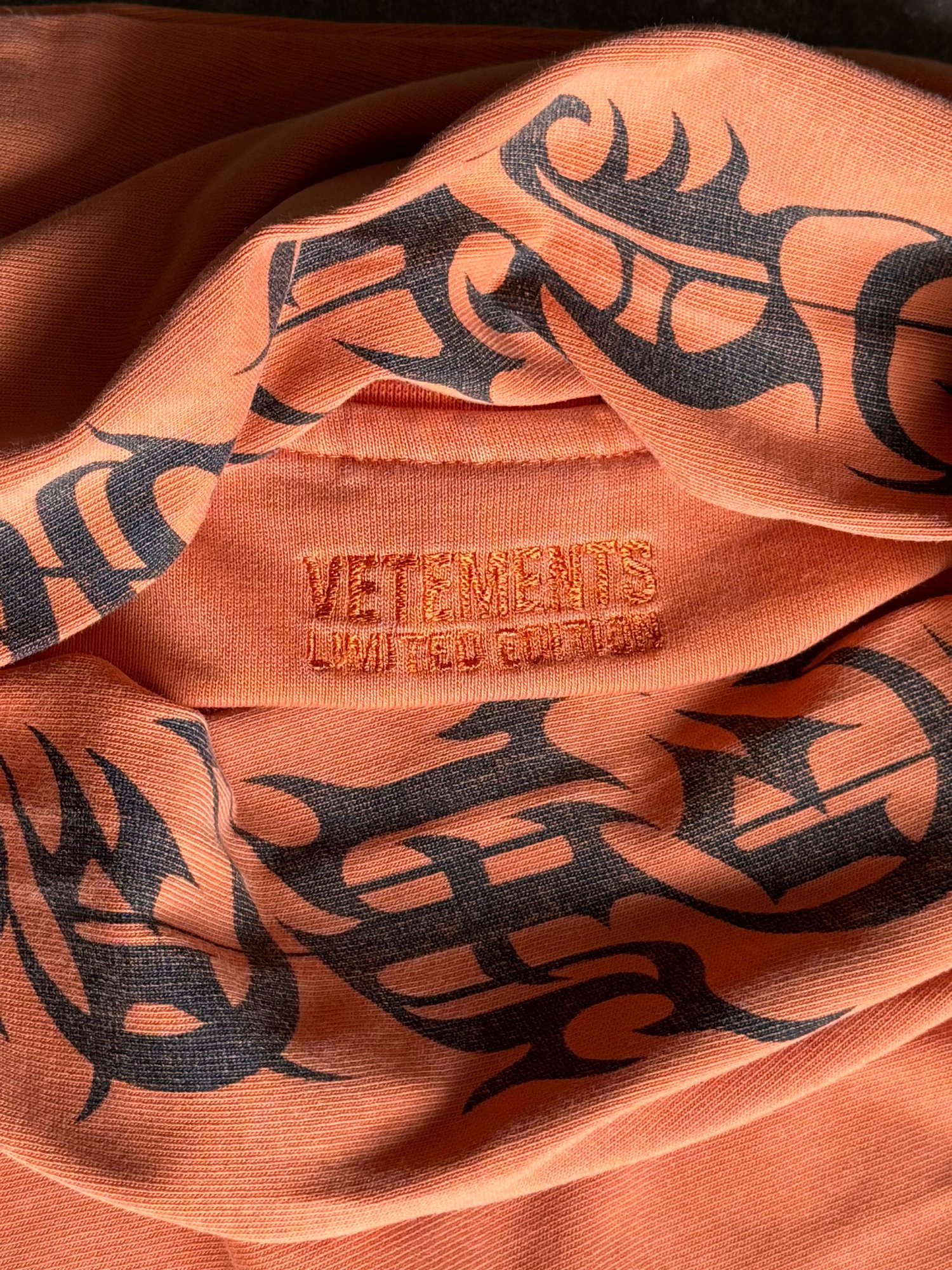 Image of Vetements Tattoo Logo Longsleeve