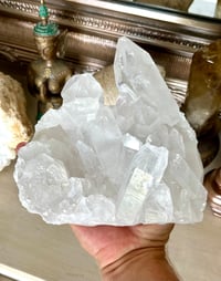 Image 5 of Clear Quartz Points Cluster Display Piece #2597