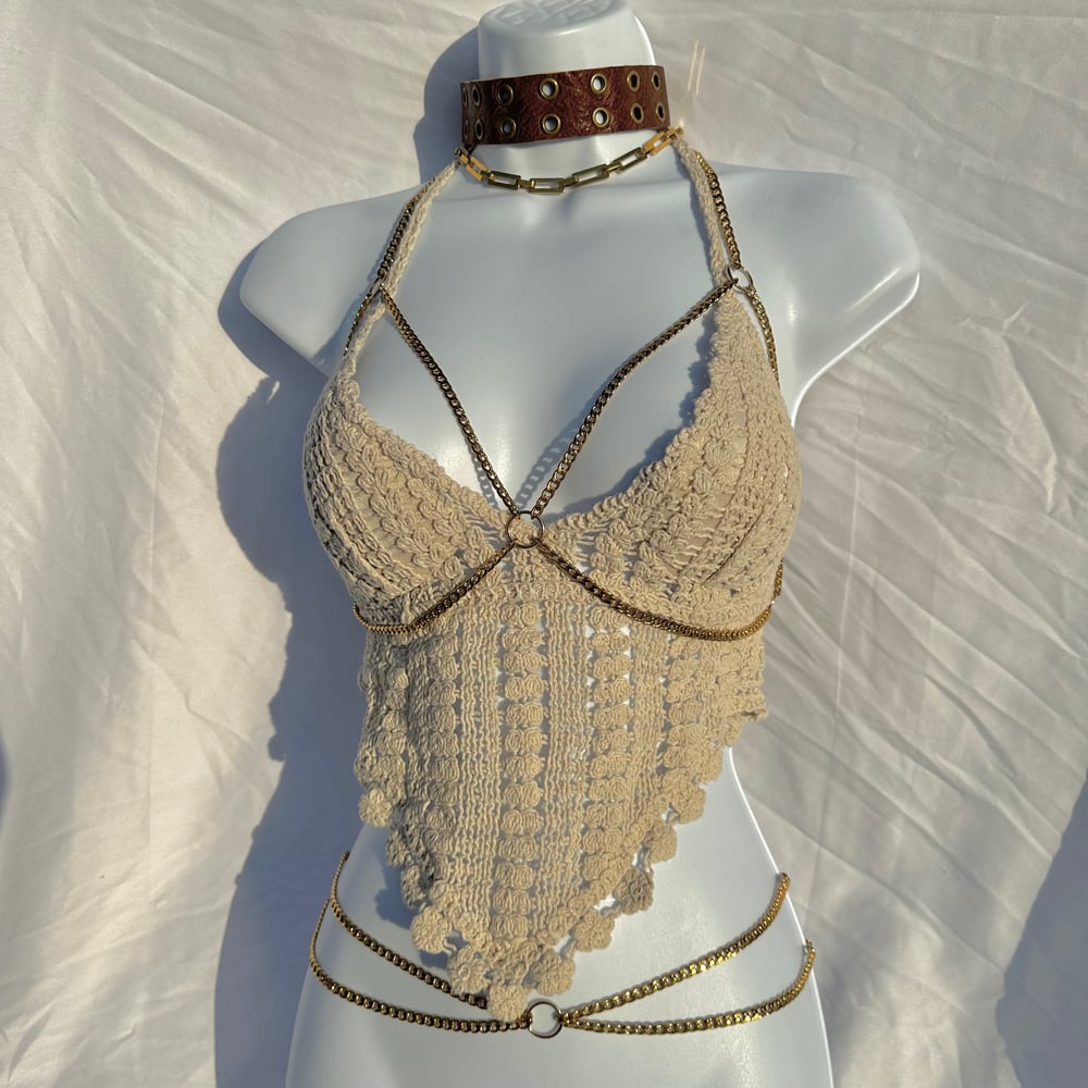 Image of Golden Girl Chain Harness Set