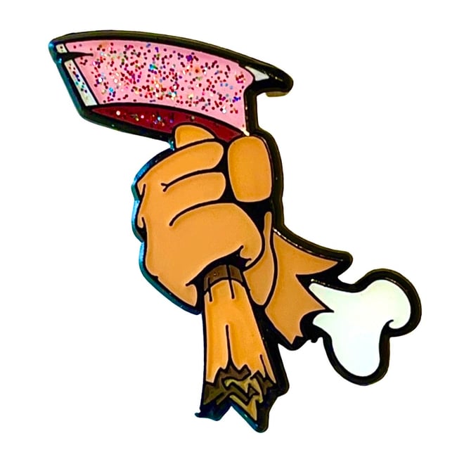 Bad To The Bone Pin - Pinky