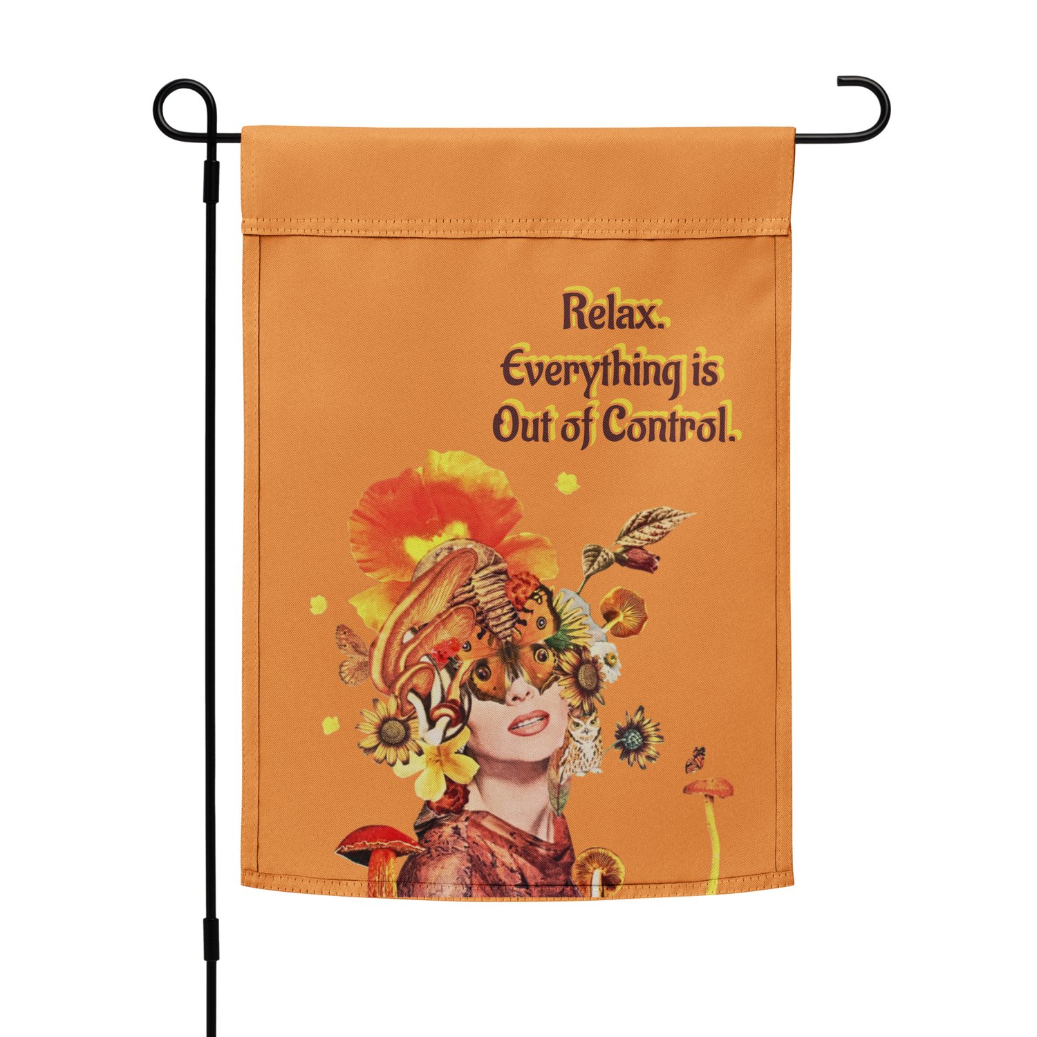 Image of Everything is Out of Control - Garden Flag - Yard Art