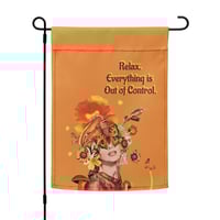 Image 3 of Everything is Out of Control - Garden Flag - Yard Art 