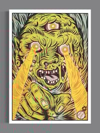 Image 2 of Monster laser Eyes (limited to 50) trading card 