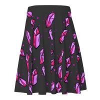 Image 1 of Pink Crystal Skater Skirt