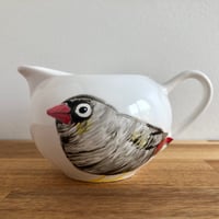 Image 1 of Beautiful Firetail Milk Jug