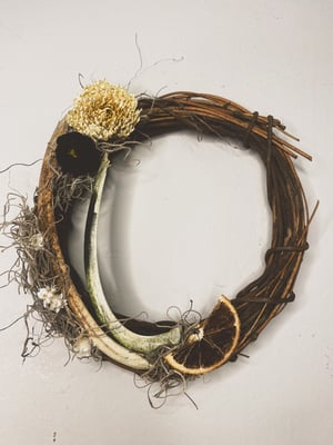Image of Deer Rib Wreath