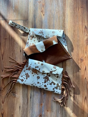 Image of Cowhide clutches 