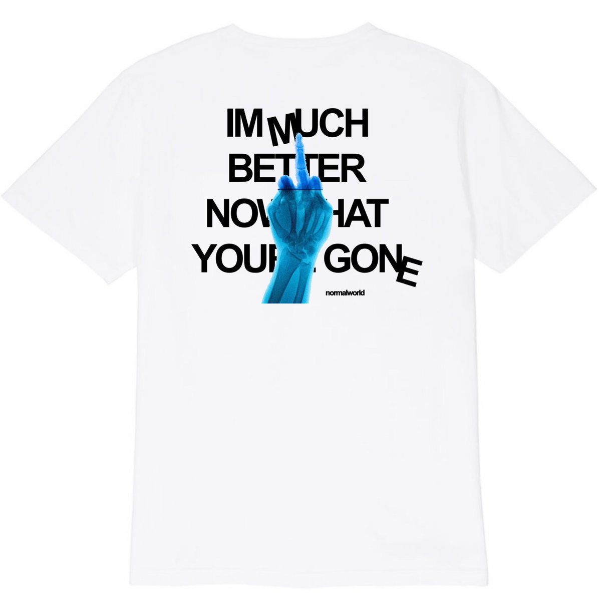 Image of i’m better off* tee