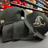 Image 1 of New Era 9Fifty Black- Metallic-Silver 